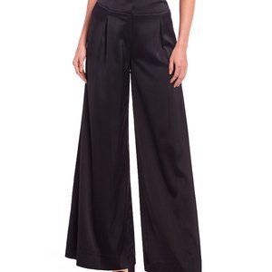 COPY - GIANNI BINI CORINNE PALAZZO WIDE LEG BLACK PANTS